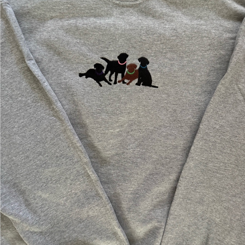4 labs Embroidered Sweatshirt